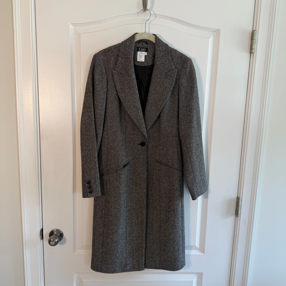 Cami NYC Gray Overcoat